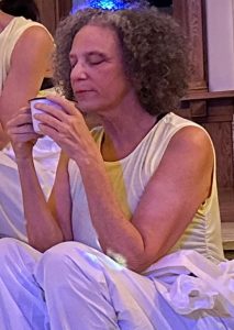 Regenerations - Laurie sipping tea